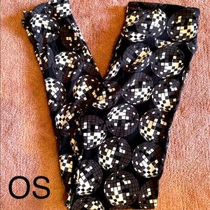 Unicorn disco ball Lularoe Leggings